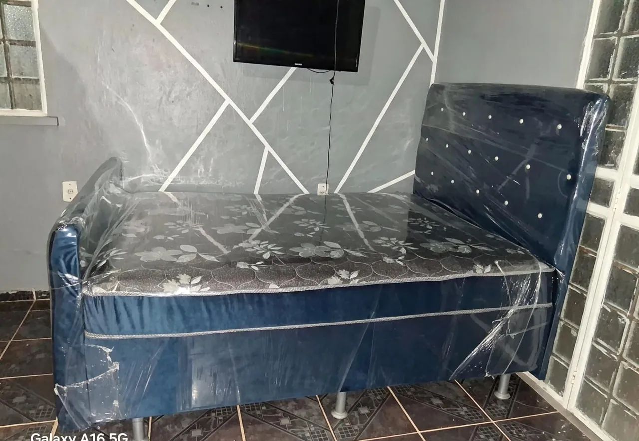 CAMA CASAL DE MOLAS É CABECEIRAS NOVAS - Foto 4