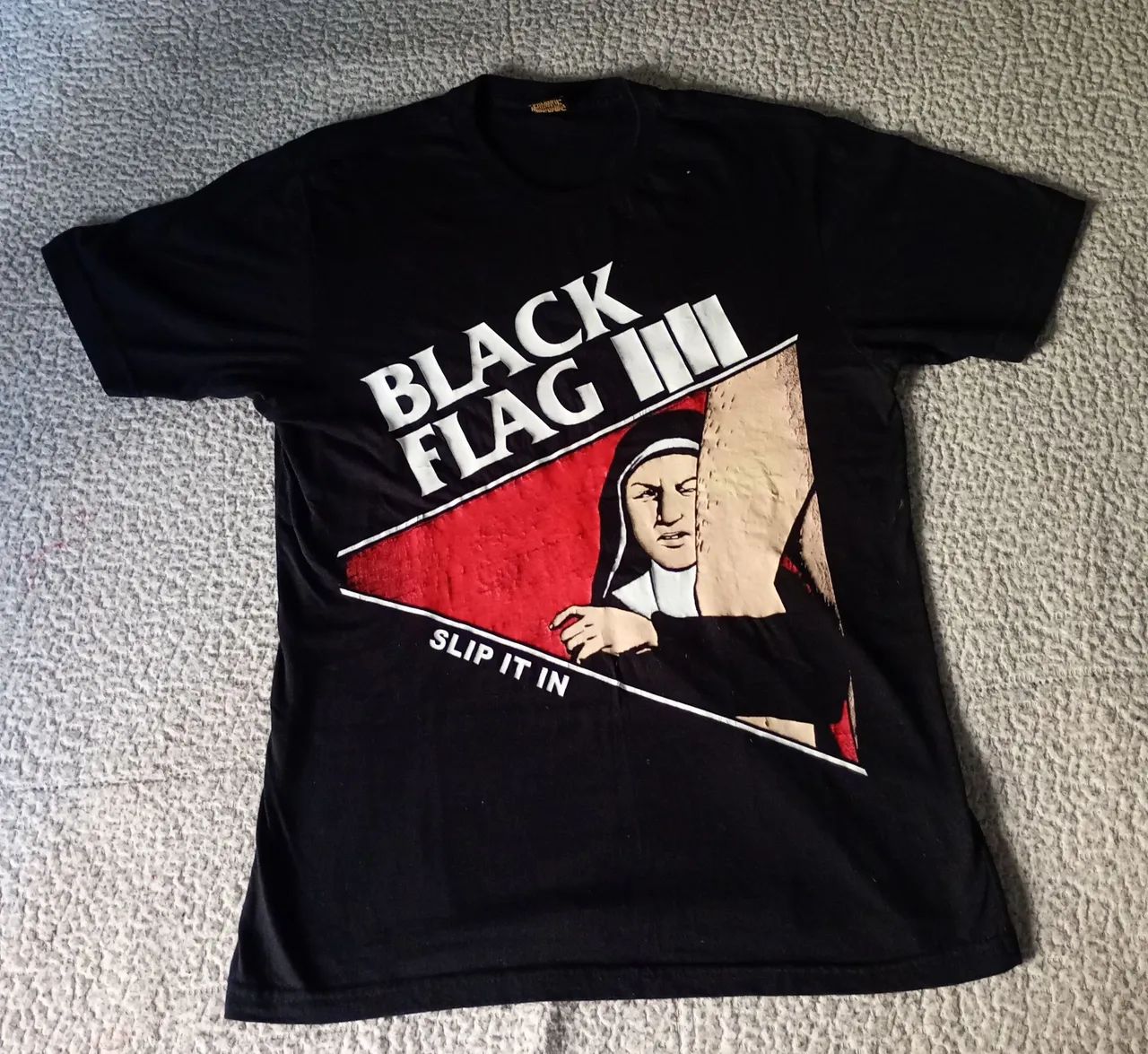 Camisa Black flag tam P