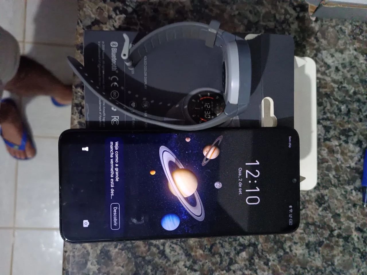 Vende-se ou troca-se um celular e um relógio smartwatch xiaumi  - Foto 4