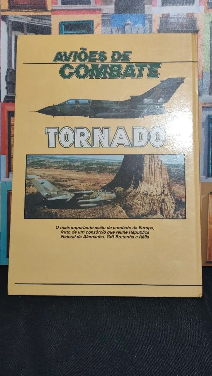Livro Aviões de Combate - Tornado - Foto 2
