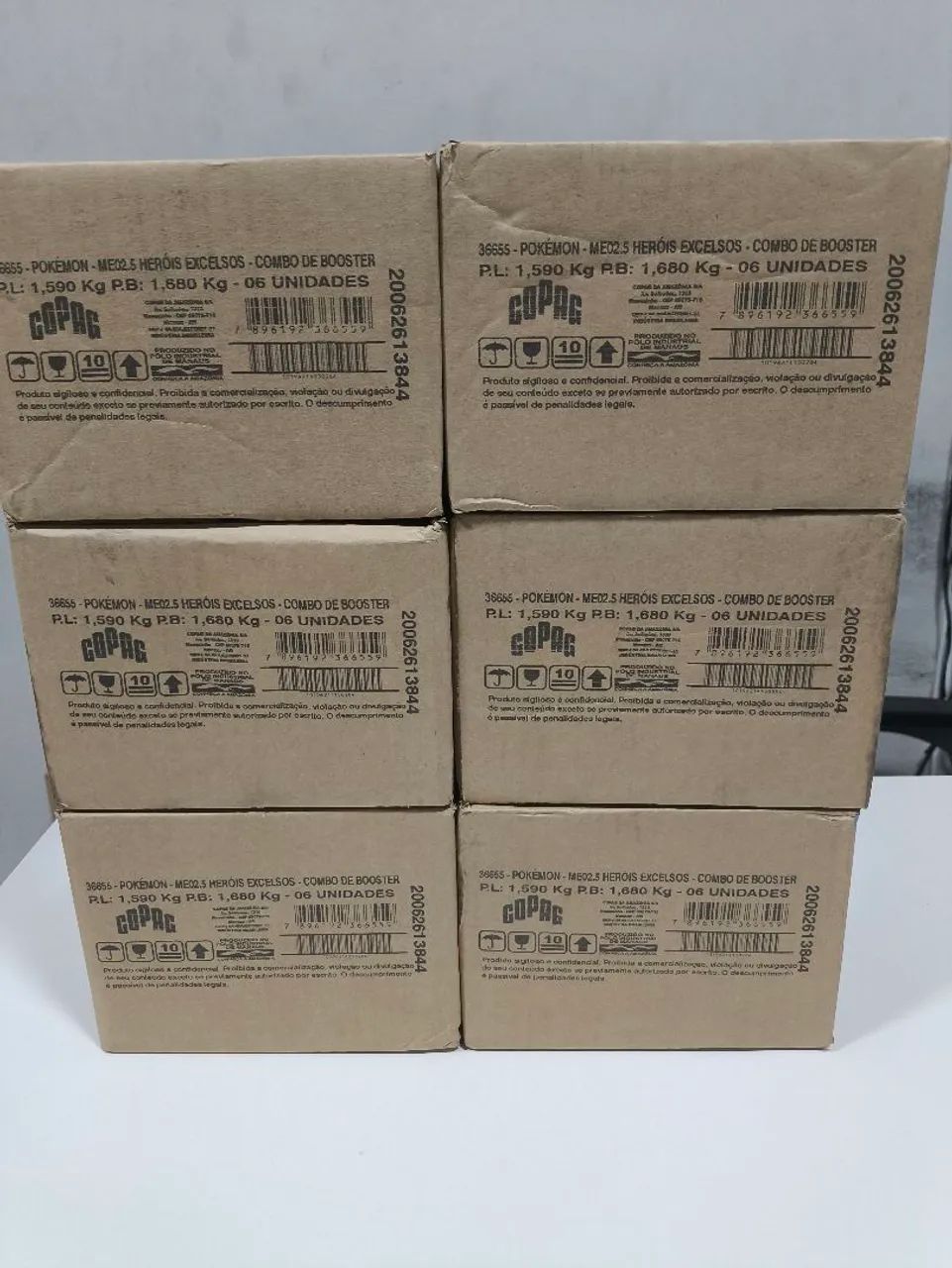 2 Case Mini Box Booster Heróis Excelsos - Lacrada (6 unidades) - Foto 2