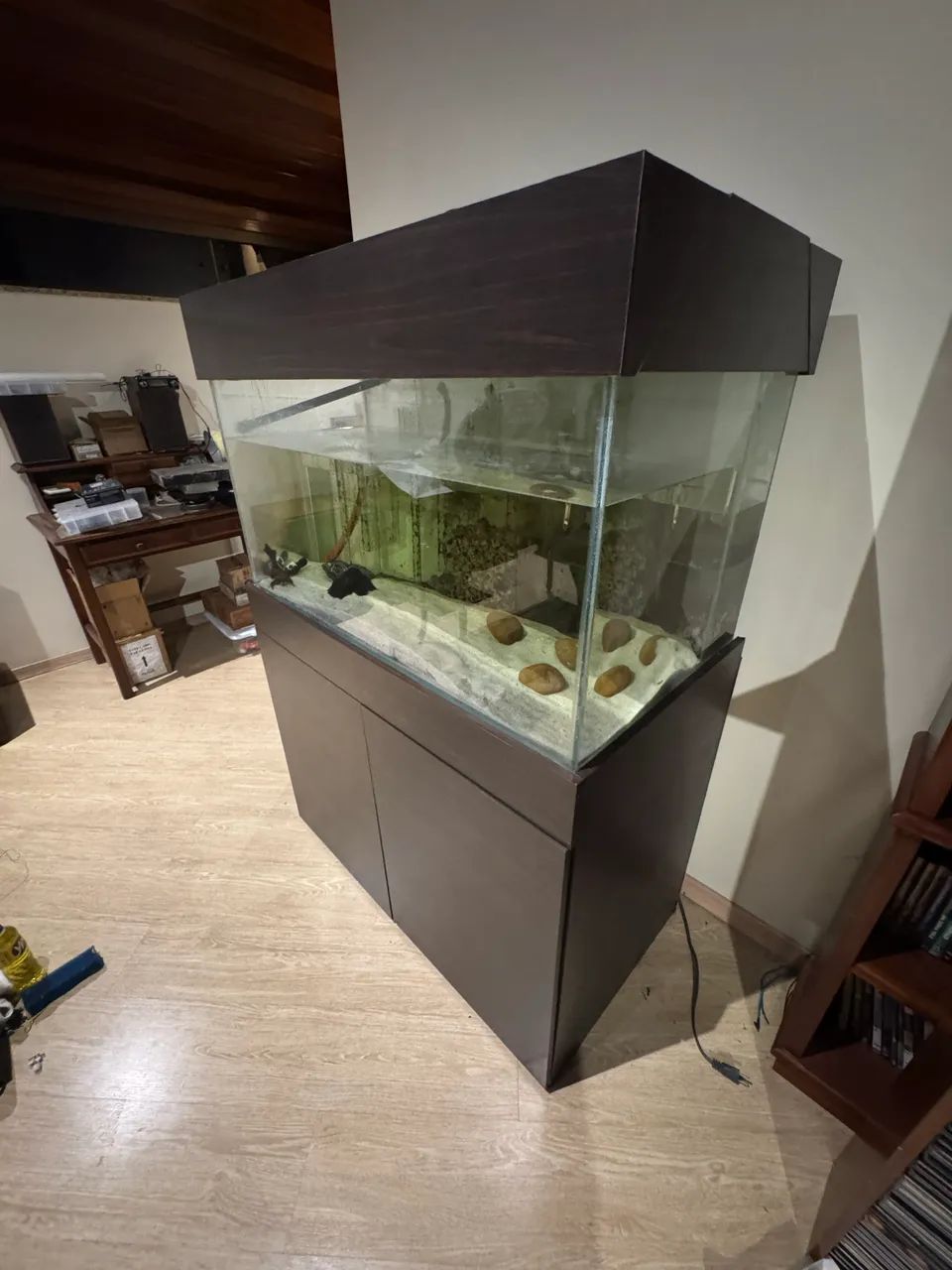Aquário 200 litros com móvel e com sump traseiro - Foto 2