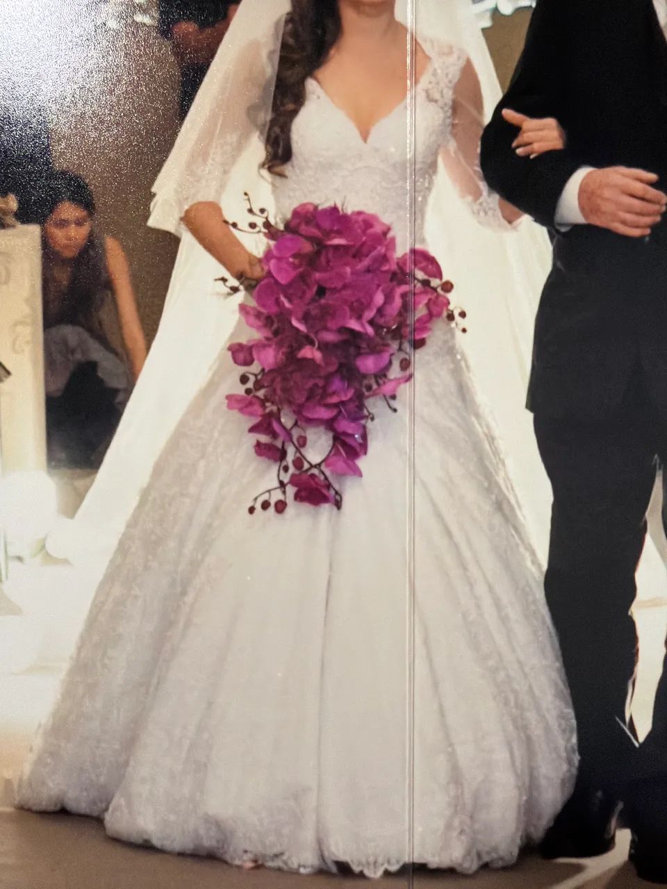 Vestido de noiva renda 