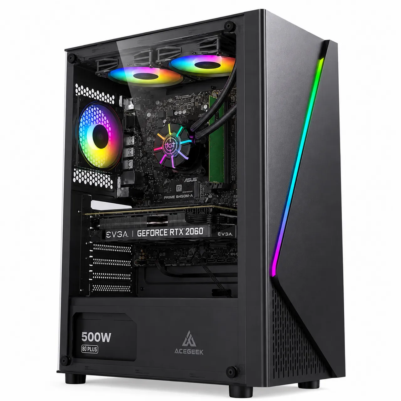 Desktop Ryzen 5 + GTX 1660 + 32GB RAM 3.200Mhz + 2x SSDs + HDD 3TB