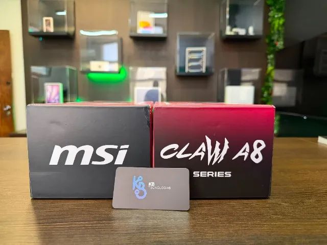 MSI CLAW A8 AMD Z2 EXTREME 24GB RAM 1TB SSD - NOVO - LACRADO -   BH SAVASSI  - Foto 2