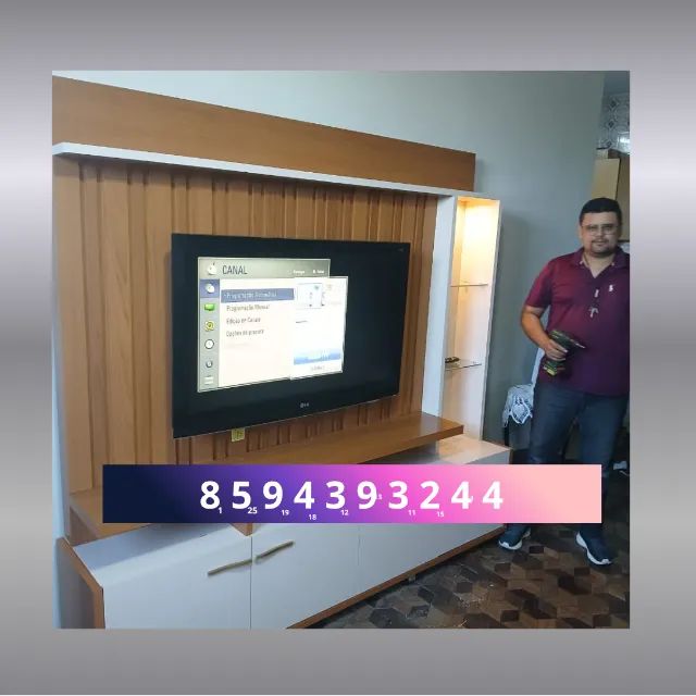 Montador de Móveis para Rack, Painel, Mesa e Cômoda