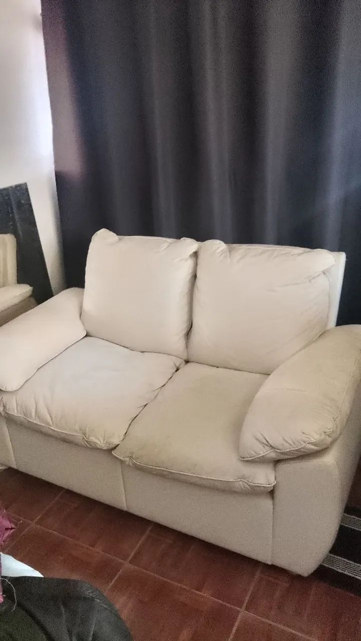 Conjunto de sofás 3 e 2 lugares  - Foto 2