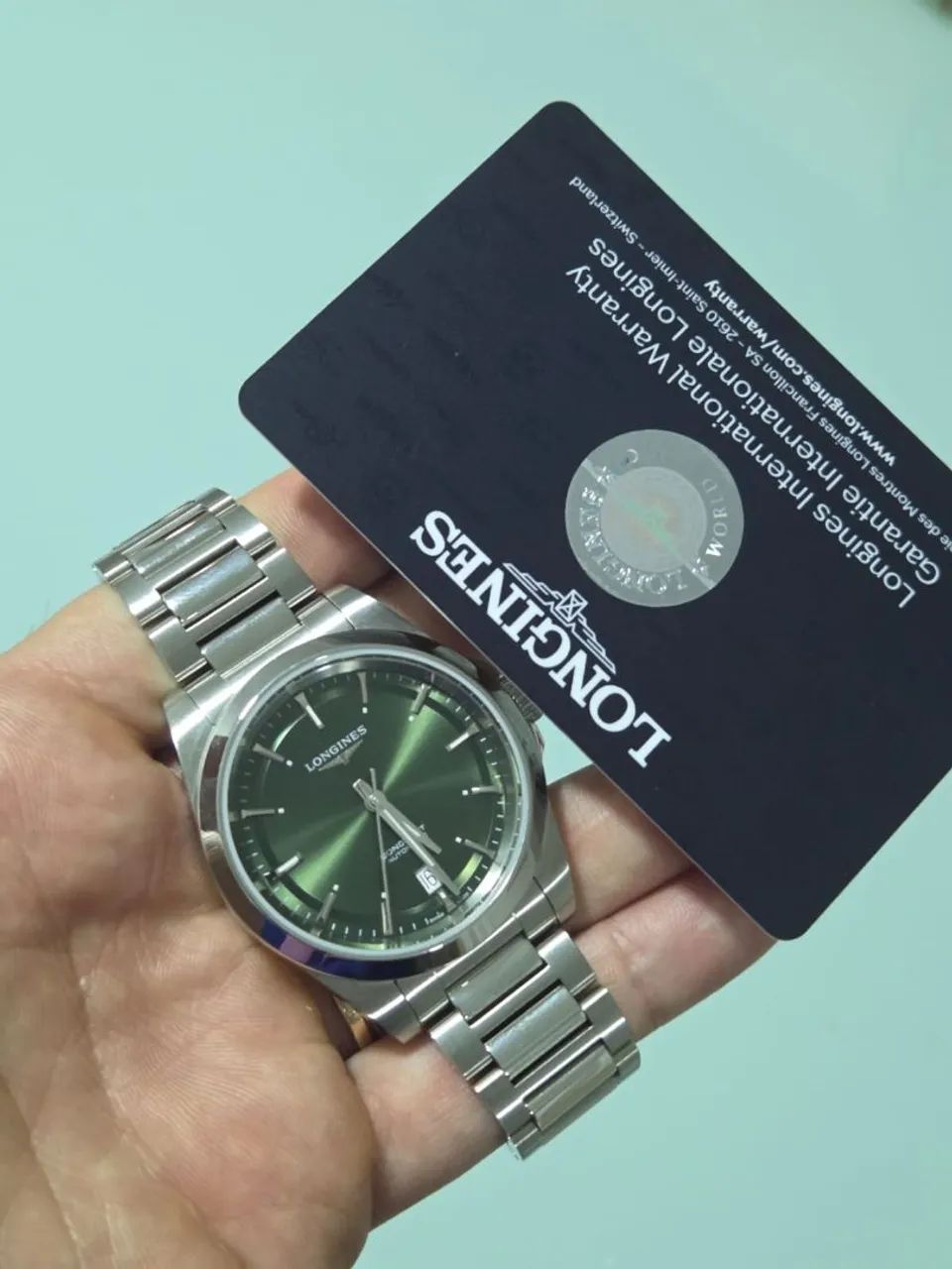 Longines conquest (38mm verde)