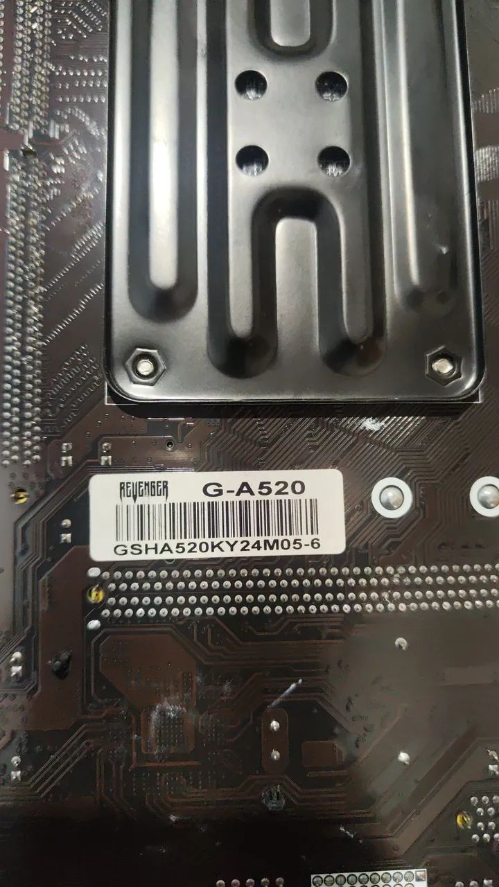 Placa mãe AMD AM4 G-A520 - Foto 2