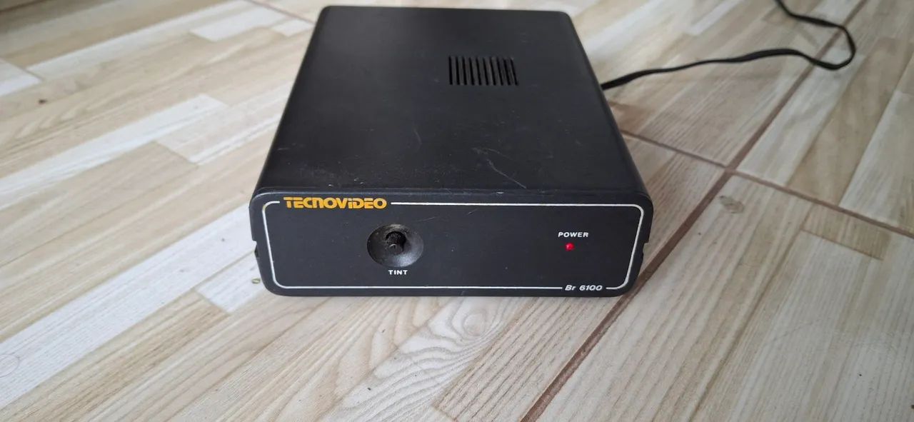 Tecnovideo Br6100 P/ Vídeo Cassete Conversor Ntsc/pal-m Av