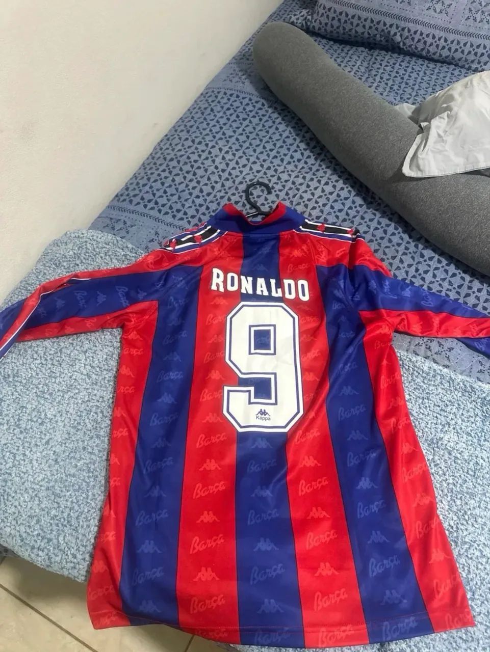 Camisa Barcelona 1996 Ronaldo - Foto 2