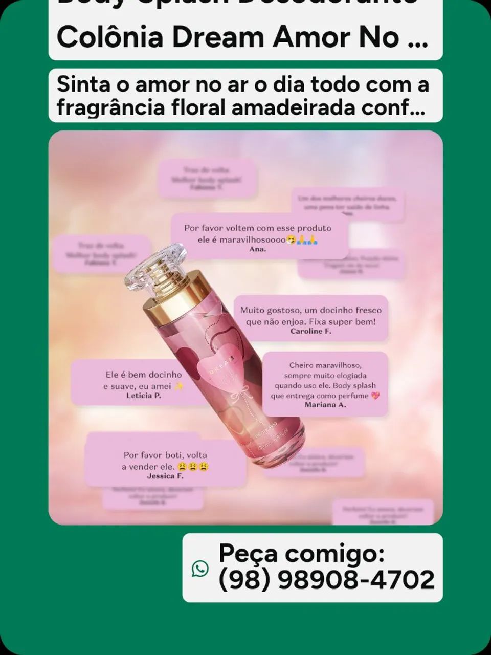 Perfumaria feminina