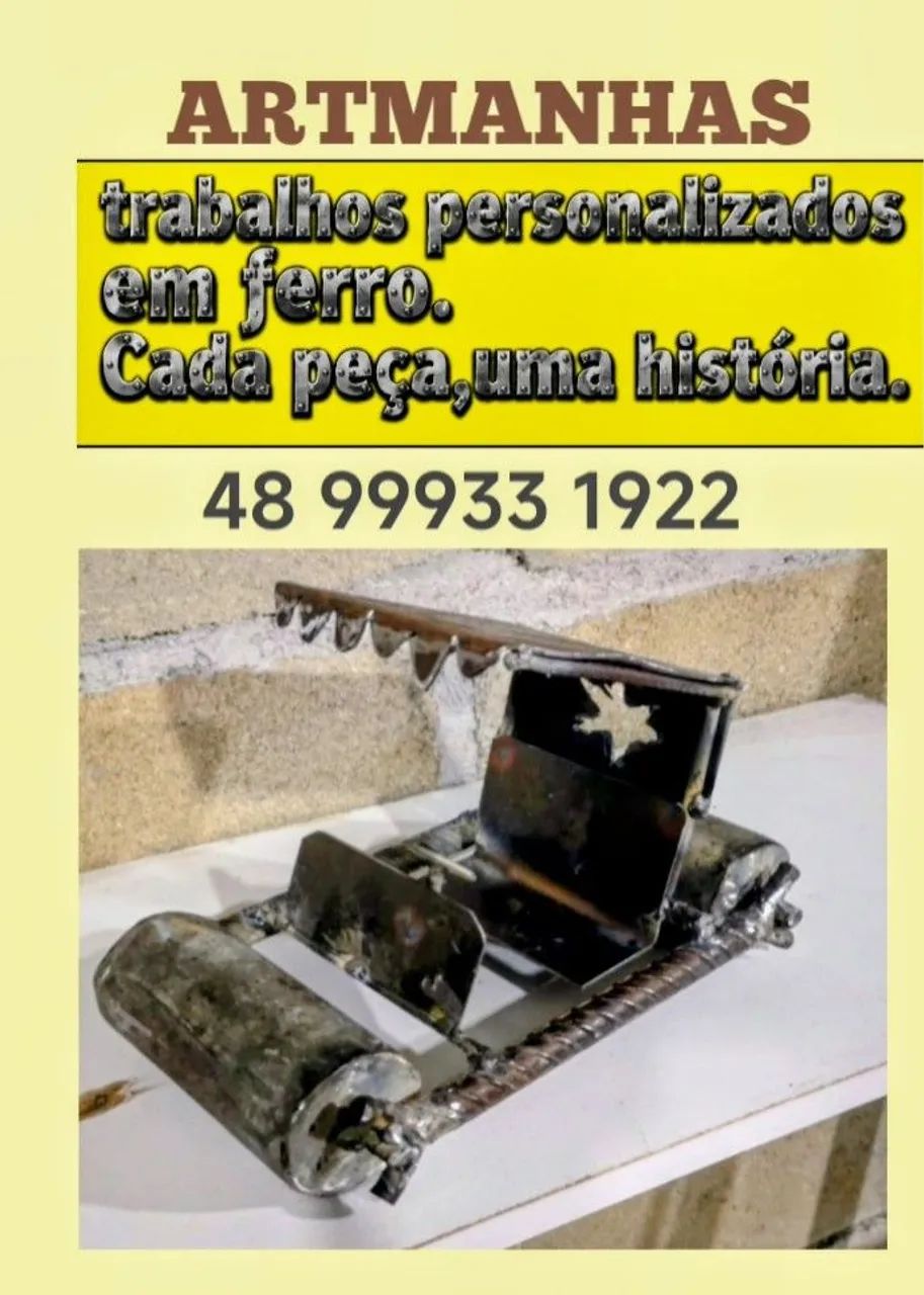 Arte em ferro 