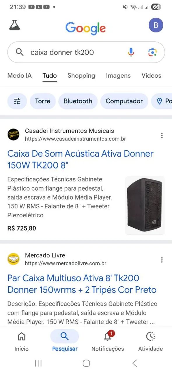 Caixa ativa troco ou vendo  - Foto 4