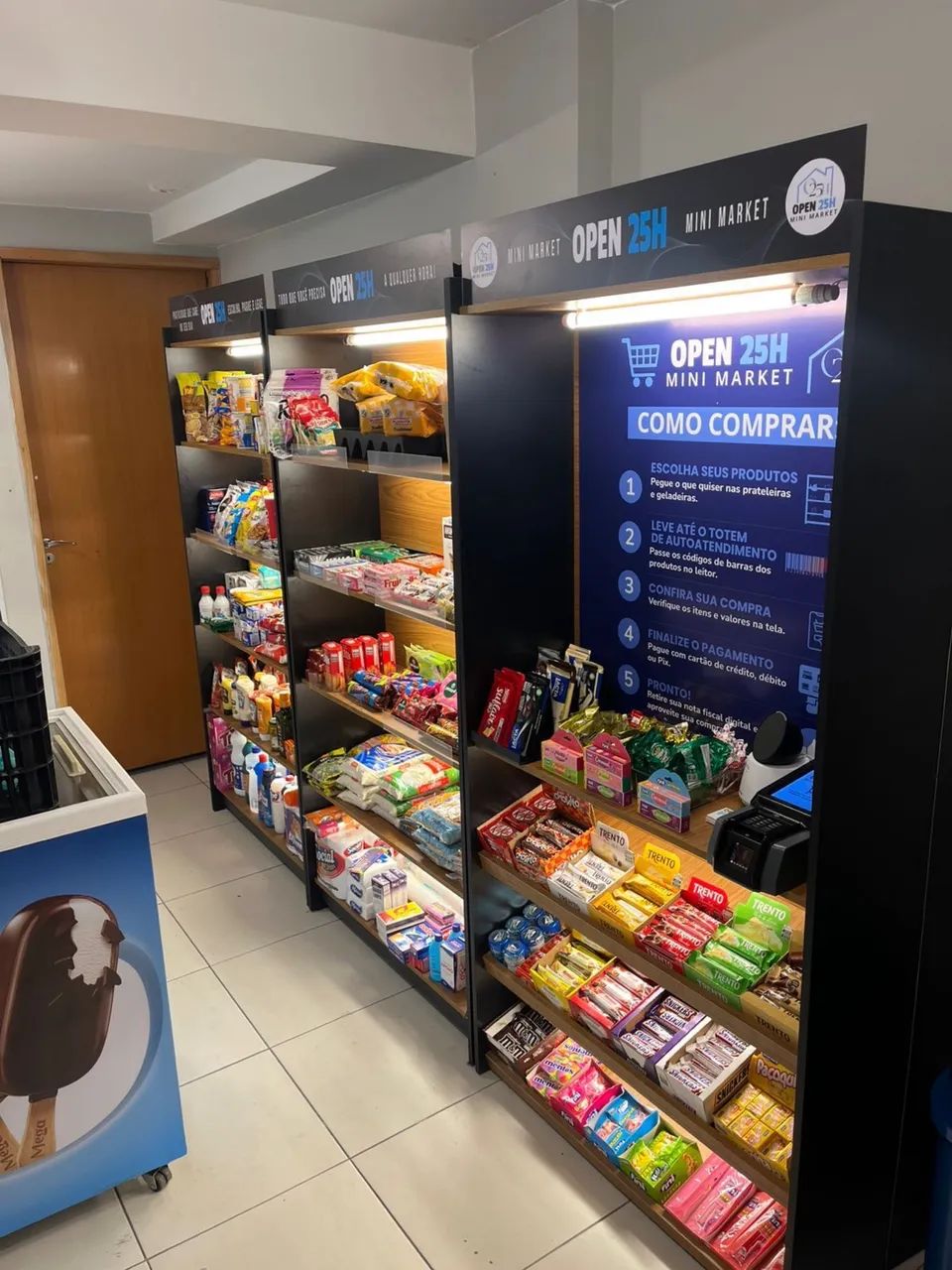 Móveis Mini Mercados Autônomo MDF - Foto 4