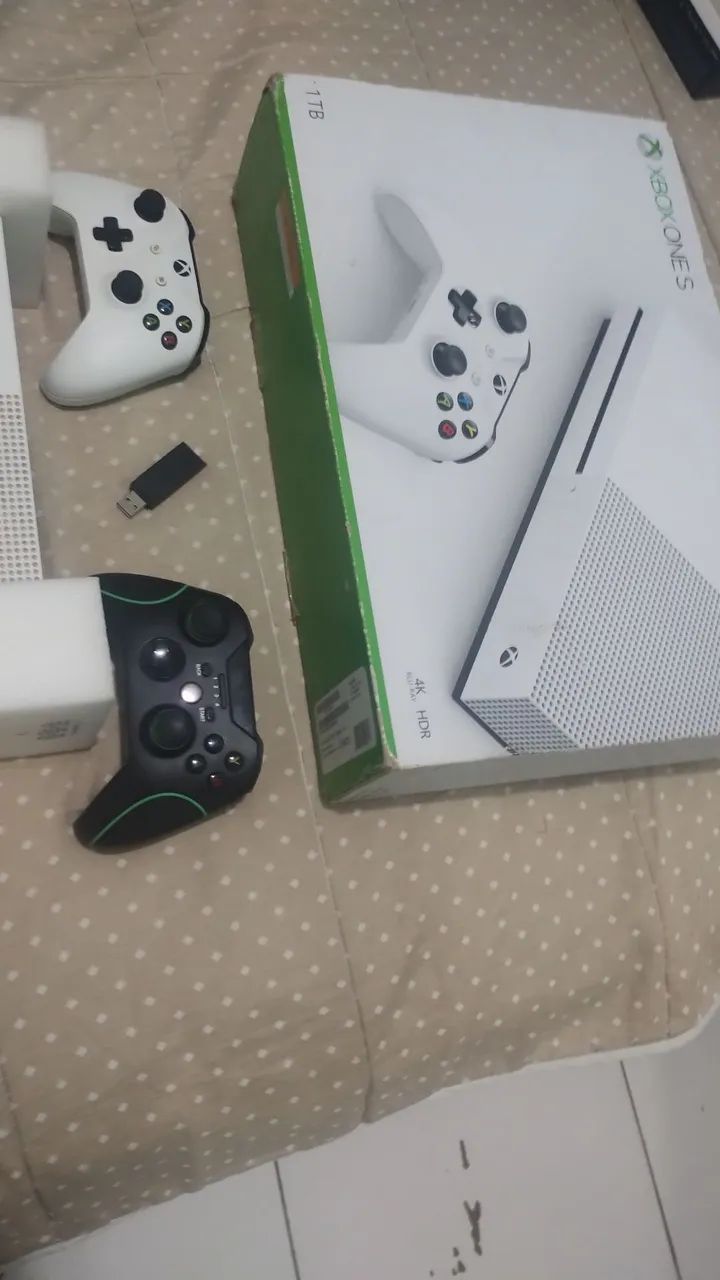 Xbox one 1 TB branco  - Foto 5