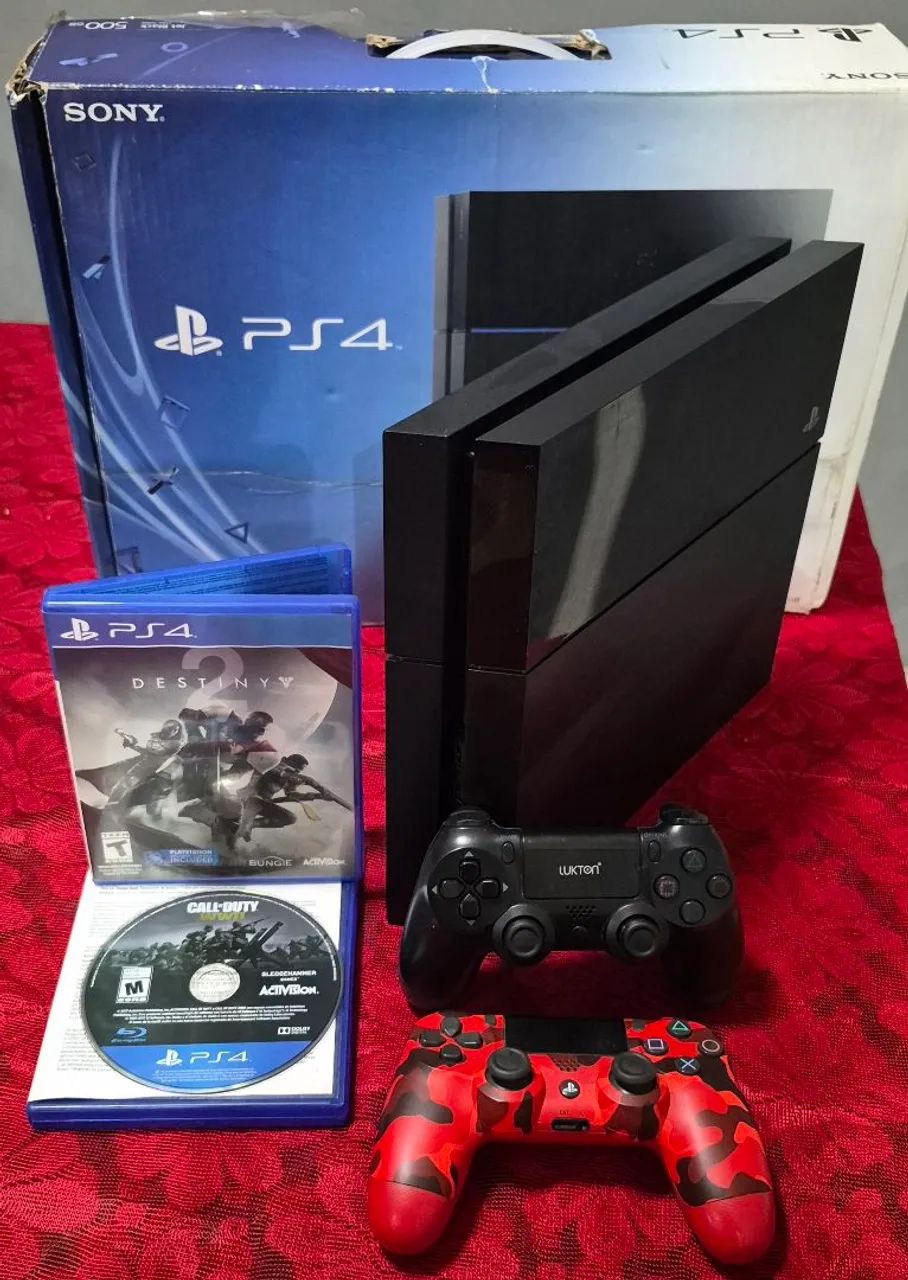 Ps4 Fat na caixa 500GB - Foto 2