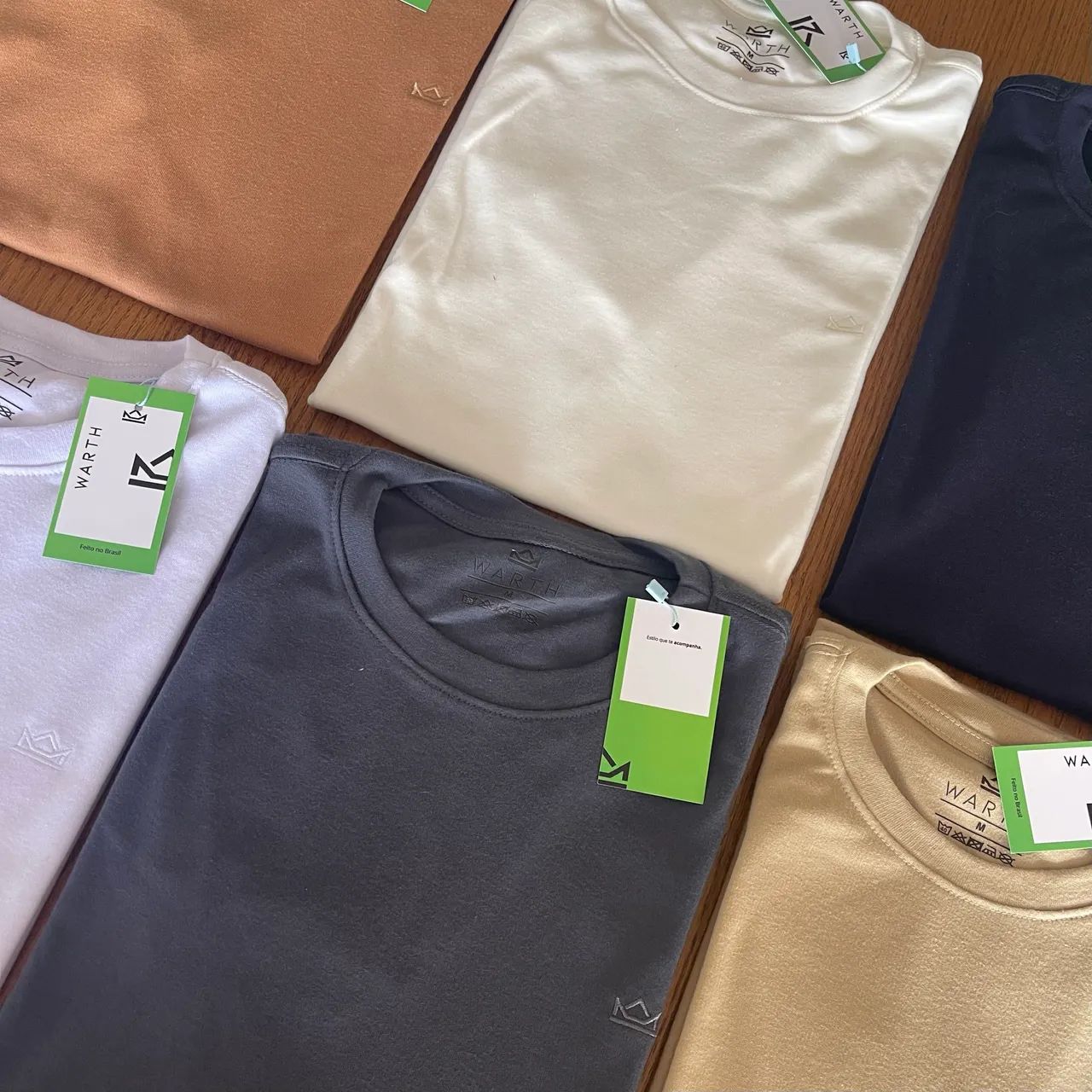 Camiseta WARTH algodão egípcio | Pronta entrega  - Foto 2