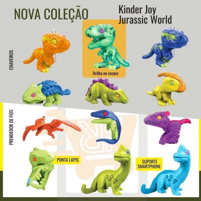 kinder joy jurassic world - Foto 2