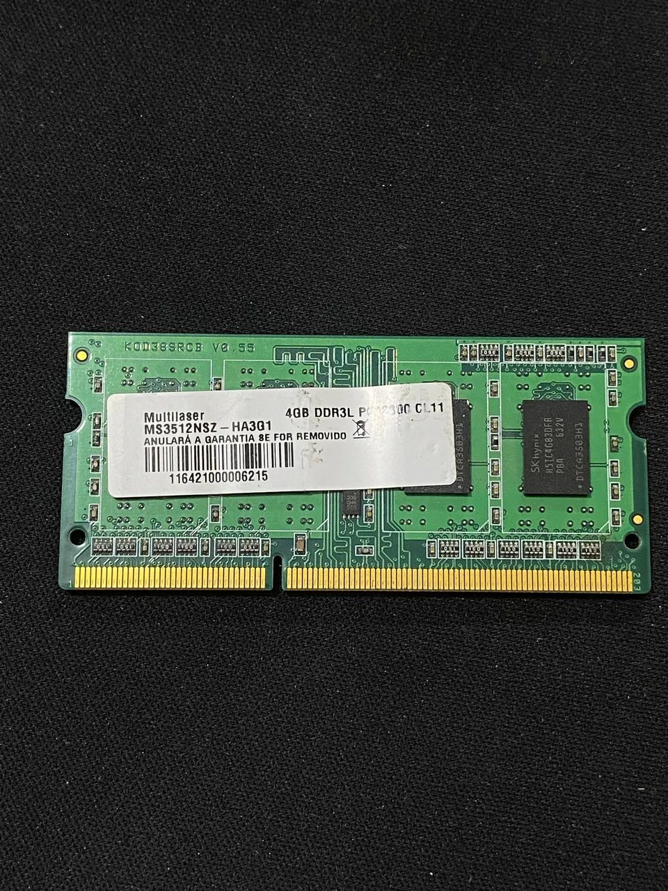 Memória PC3L DDR3L 4GB