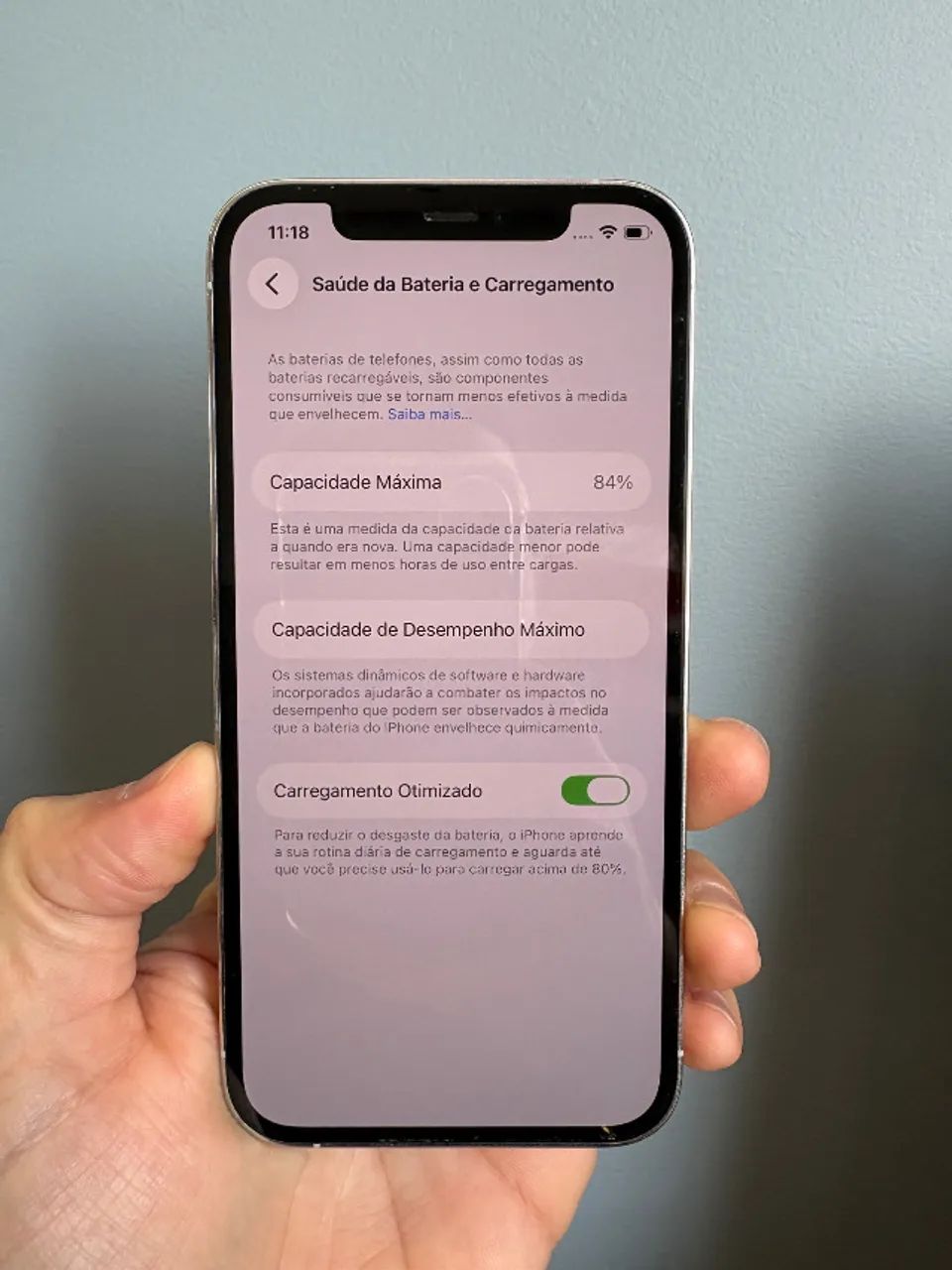 iPhone 12 Pro 128gb Branco 84% Bateria - Foto 5