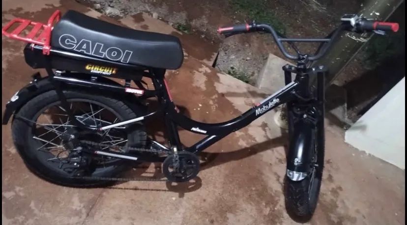 Bicicleta elétrica Caloi Mobylette