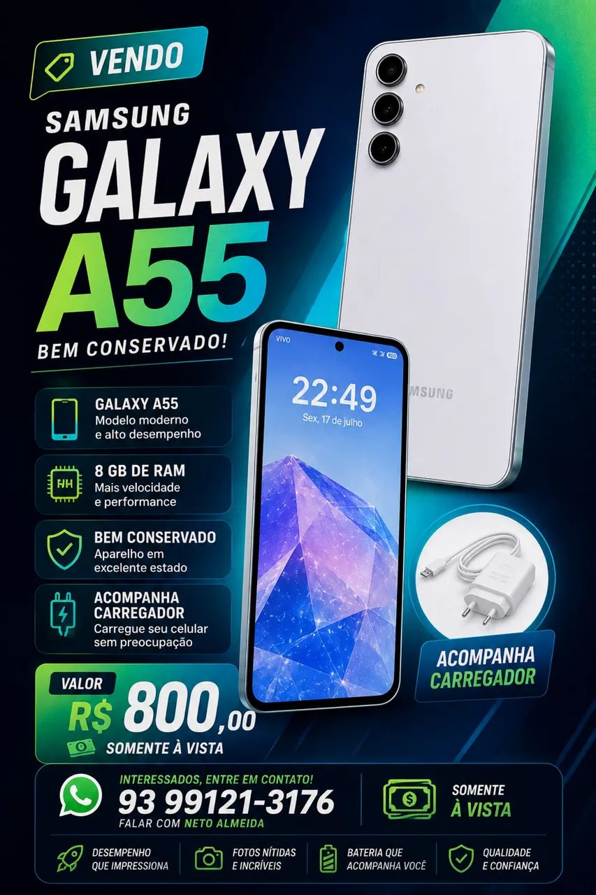 A55 no precinho 