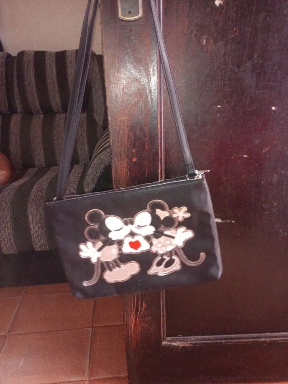 Bolsa tematica Mickey e Minnie original park da Disney  - Foto 2