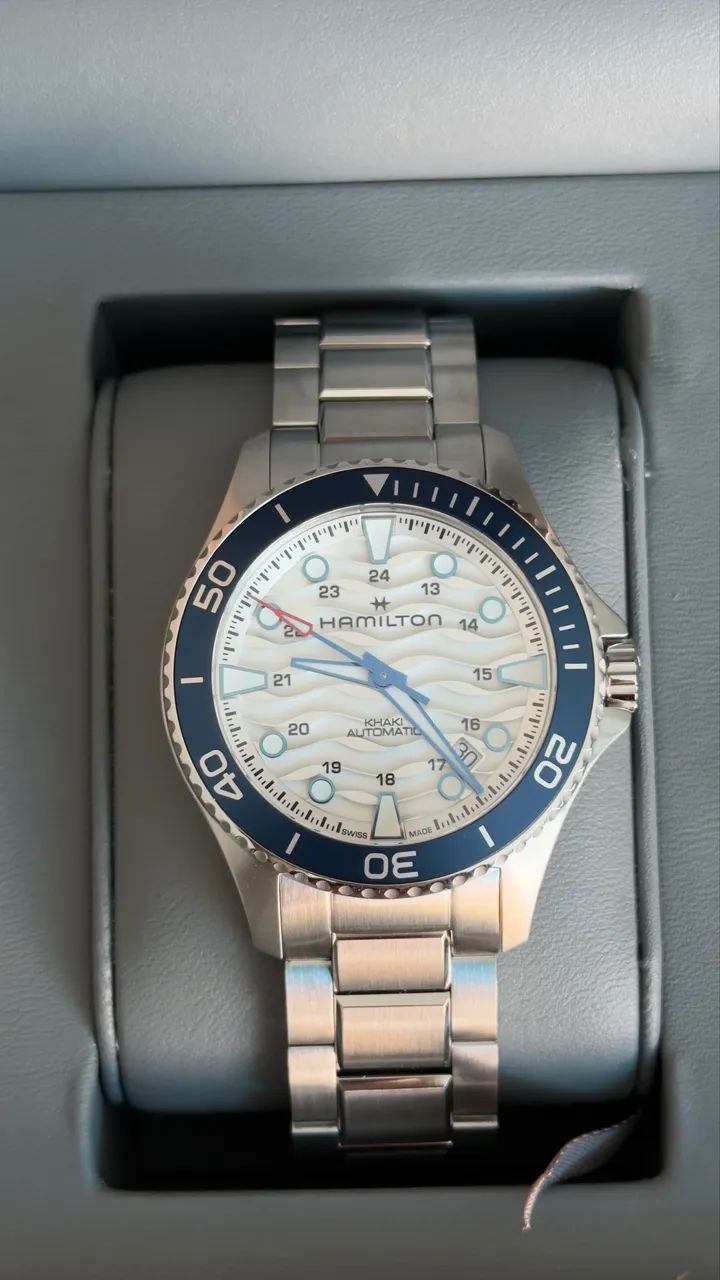 Relógio Hamilton Khaki Navy Scuba Automático H * - Foto 4