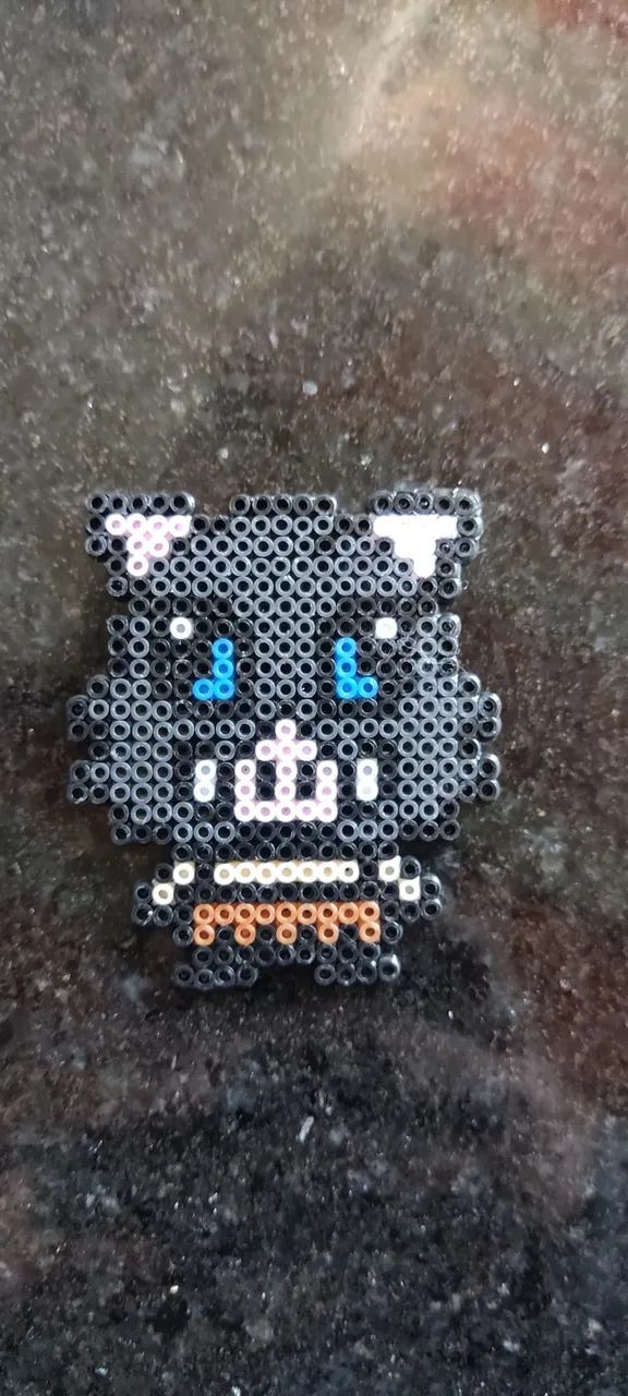 Chaveiro/Imã anime hama perler beads - Foto 2