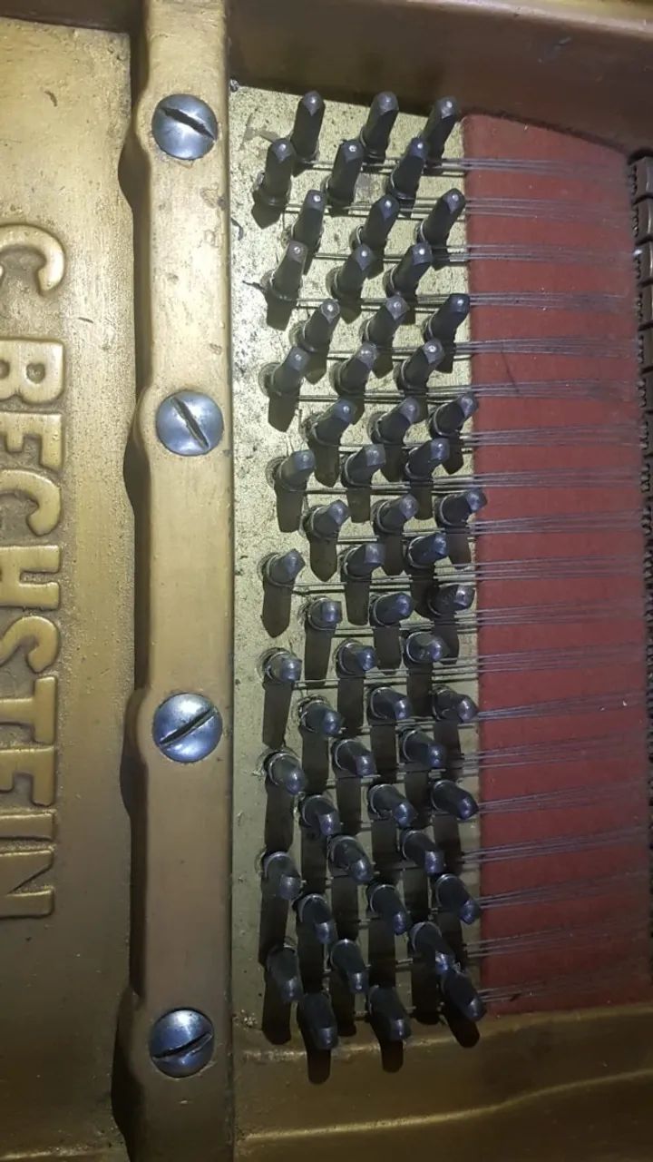 Piano de cauda marca alemã C. Bechstein - Foto 5