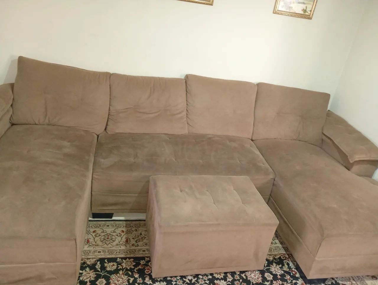 Sofá sem defeito 800 reais 3 metros  - Foto 5