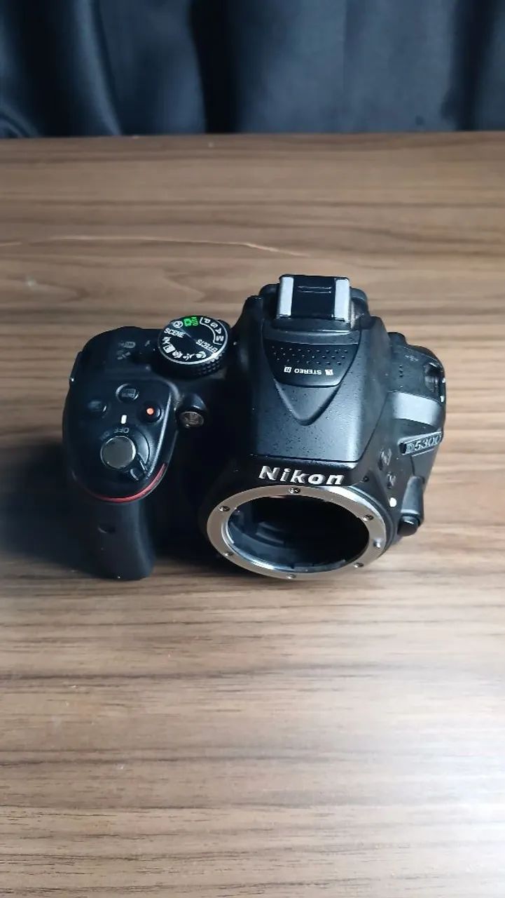 Camera nikon D5300 completa com duas lentes - Foto 2