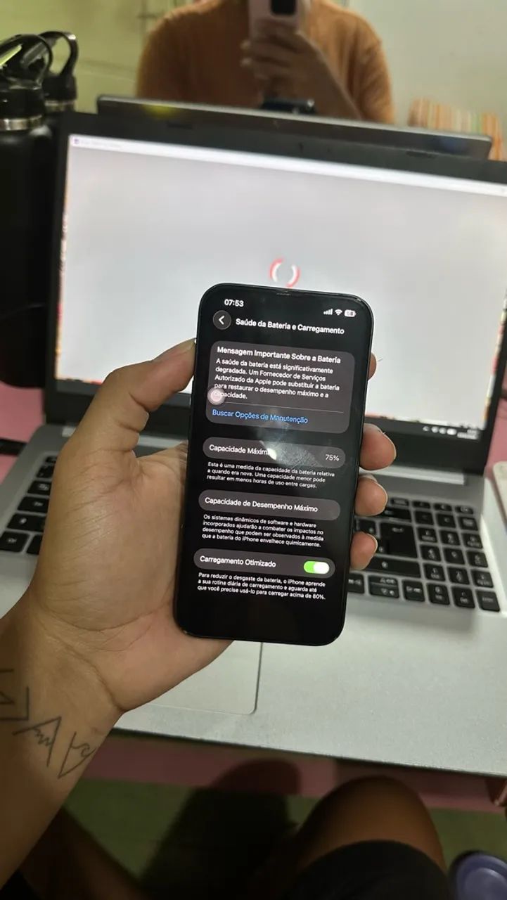 Vendo ou Troco IPhone 13 128gb - Foto 4