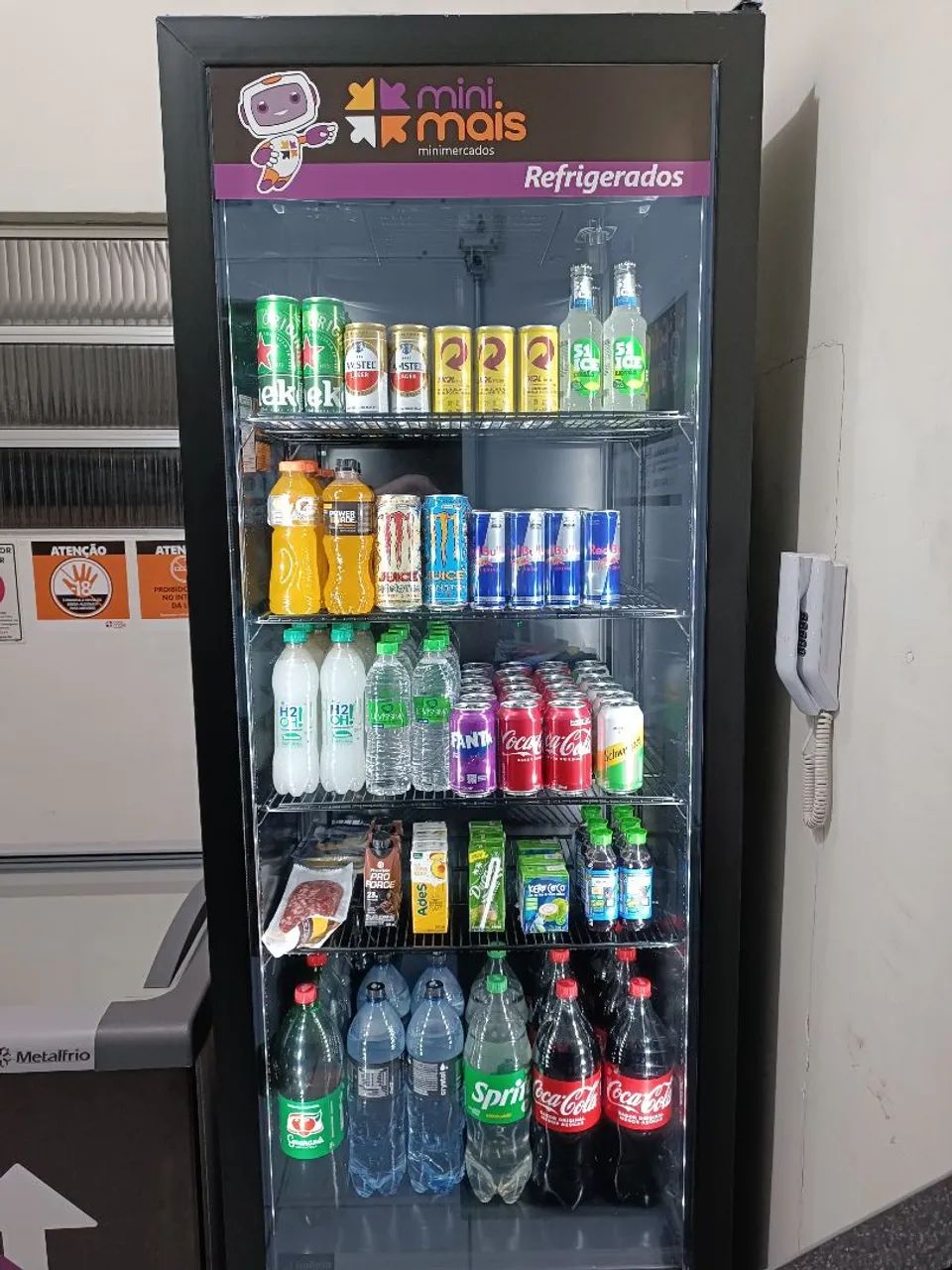 Expositora vertical imbera Full black com led - Foto 2