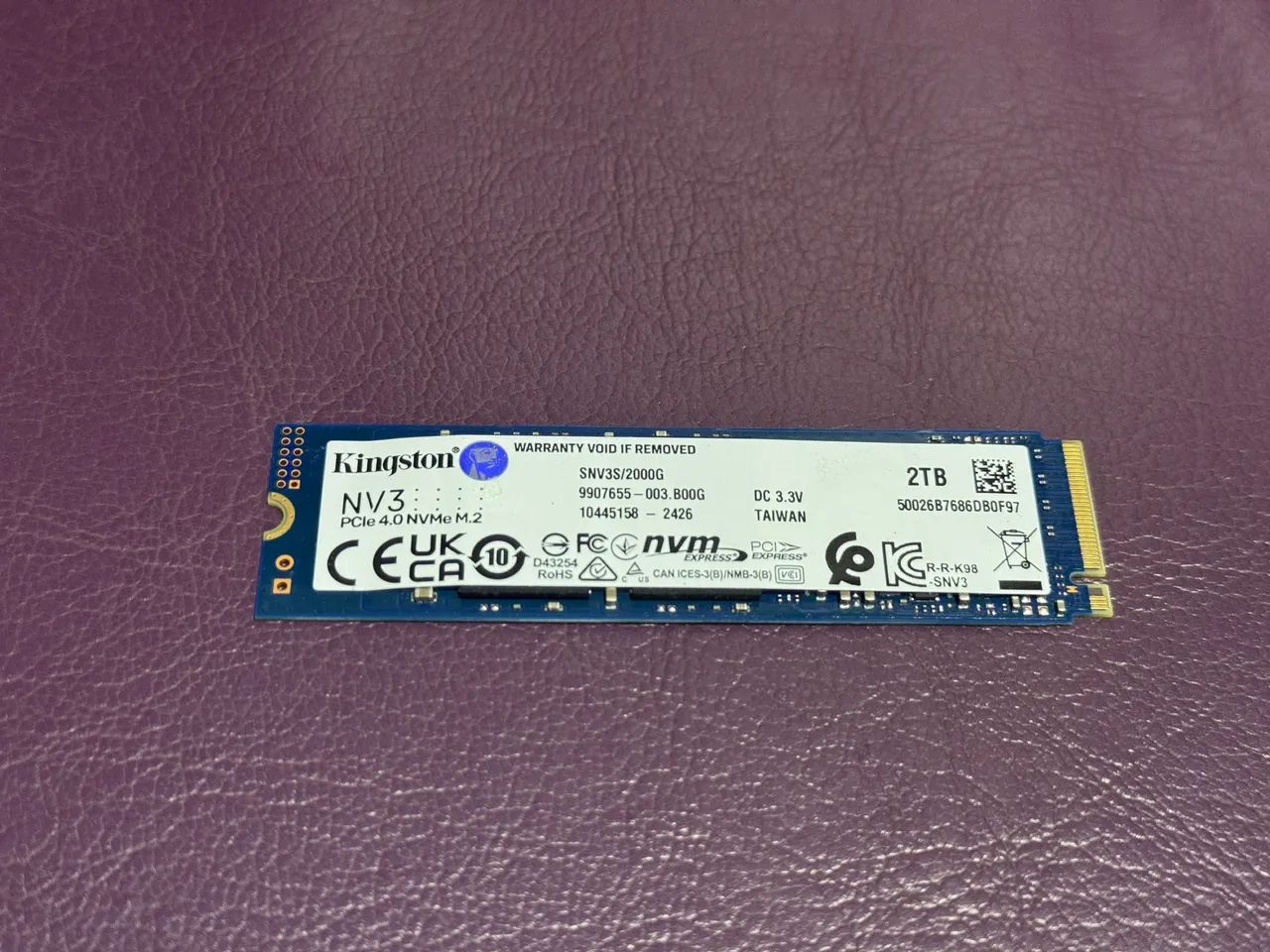 SSD 2tb Kingston