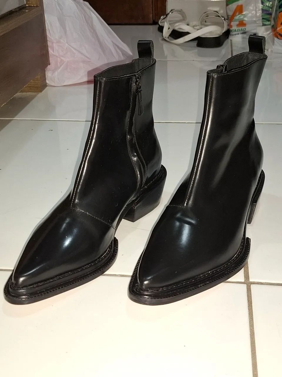 Bota preta Animale 39