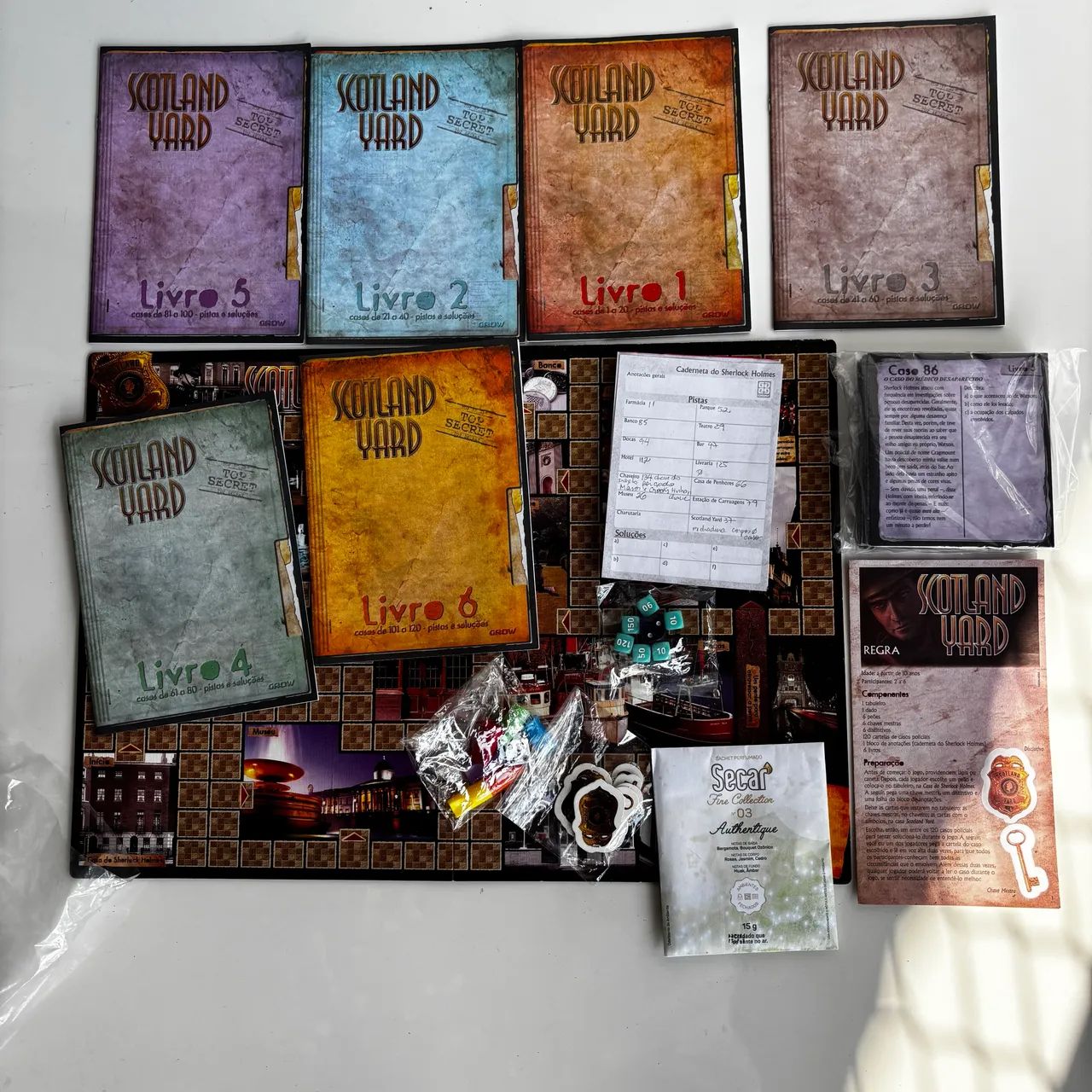 jogo de tabuleiro scotland yard grow - Foto 4