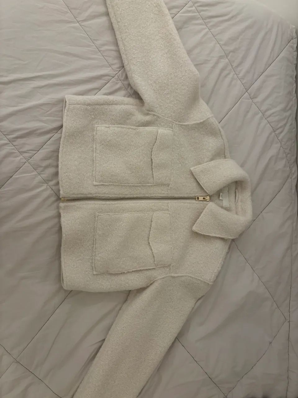 Casaco de Bouclé Zara  - Foto 3