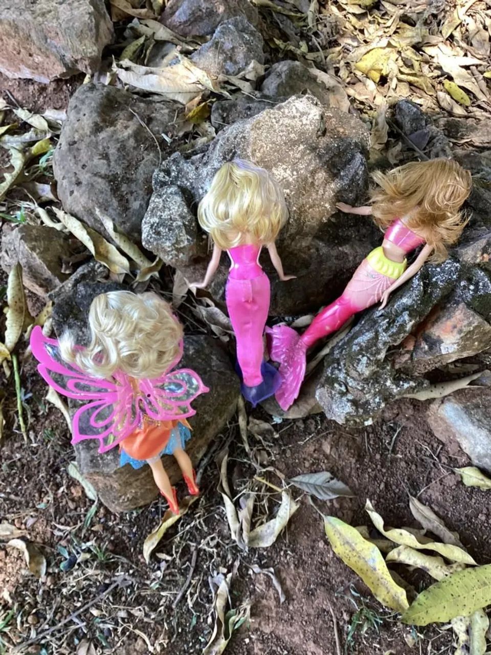 Trio lote de Barbie fada e sereias - Foto 2