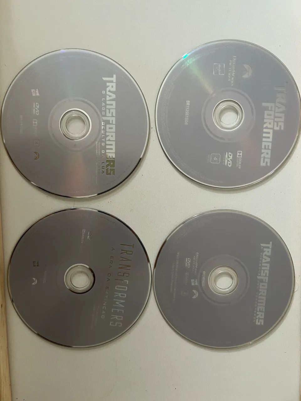 DVD blue-ray transformes 