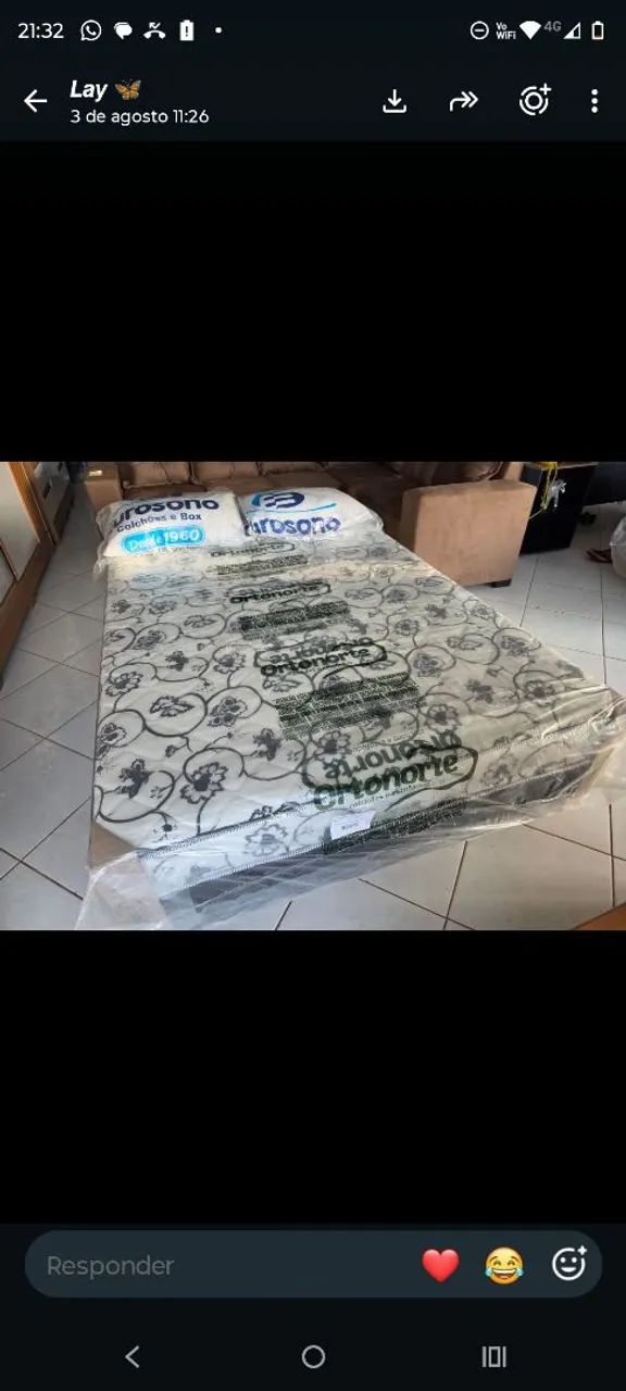 Vendo cama box solteiro unibox 