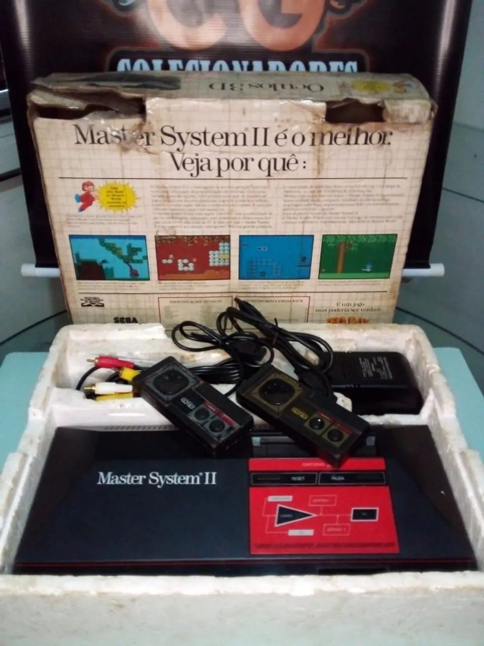 Console Master System II - TecToy (Light Phase + 2 Controles) - Foto 2