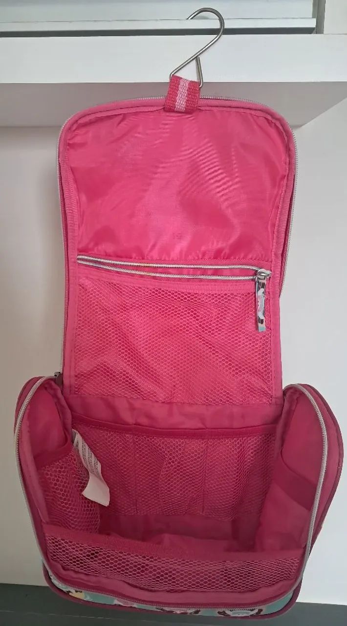 Necessaire puket unicórnio rosa - Foto 4