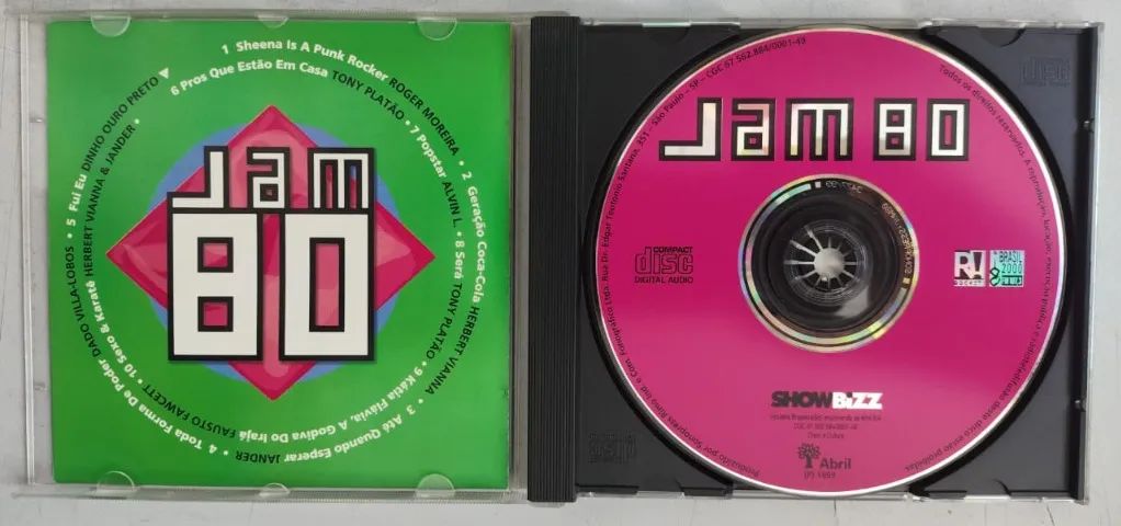 Cd - Jam 80 - COLETANEA REVISTA BIZZ 1999 - Foto 2