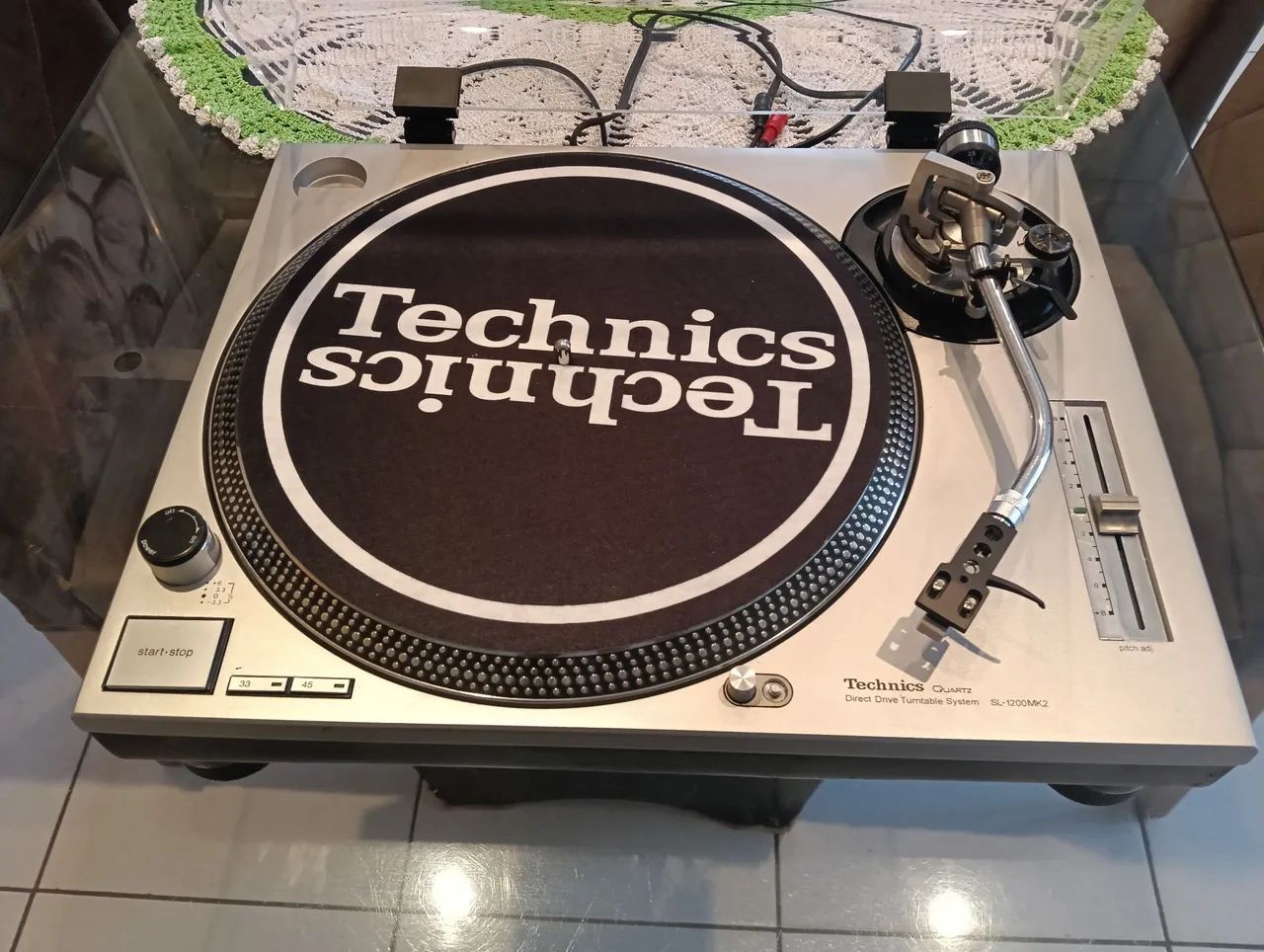 Technics sl1200 Mk2 completa excelente toca discos technics  - Foto 3