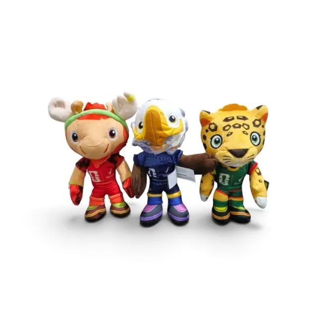 Mascotes Pelúcias da Copa 2026 Novo Lacrado