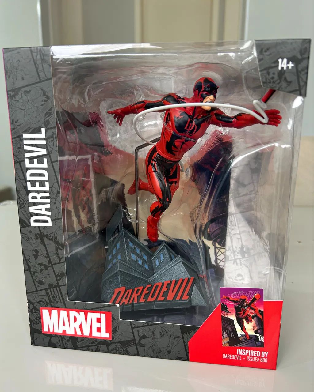 Action Figure Demolidor Original Mcfarlane Toys Boneco Marvel