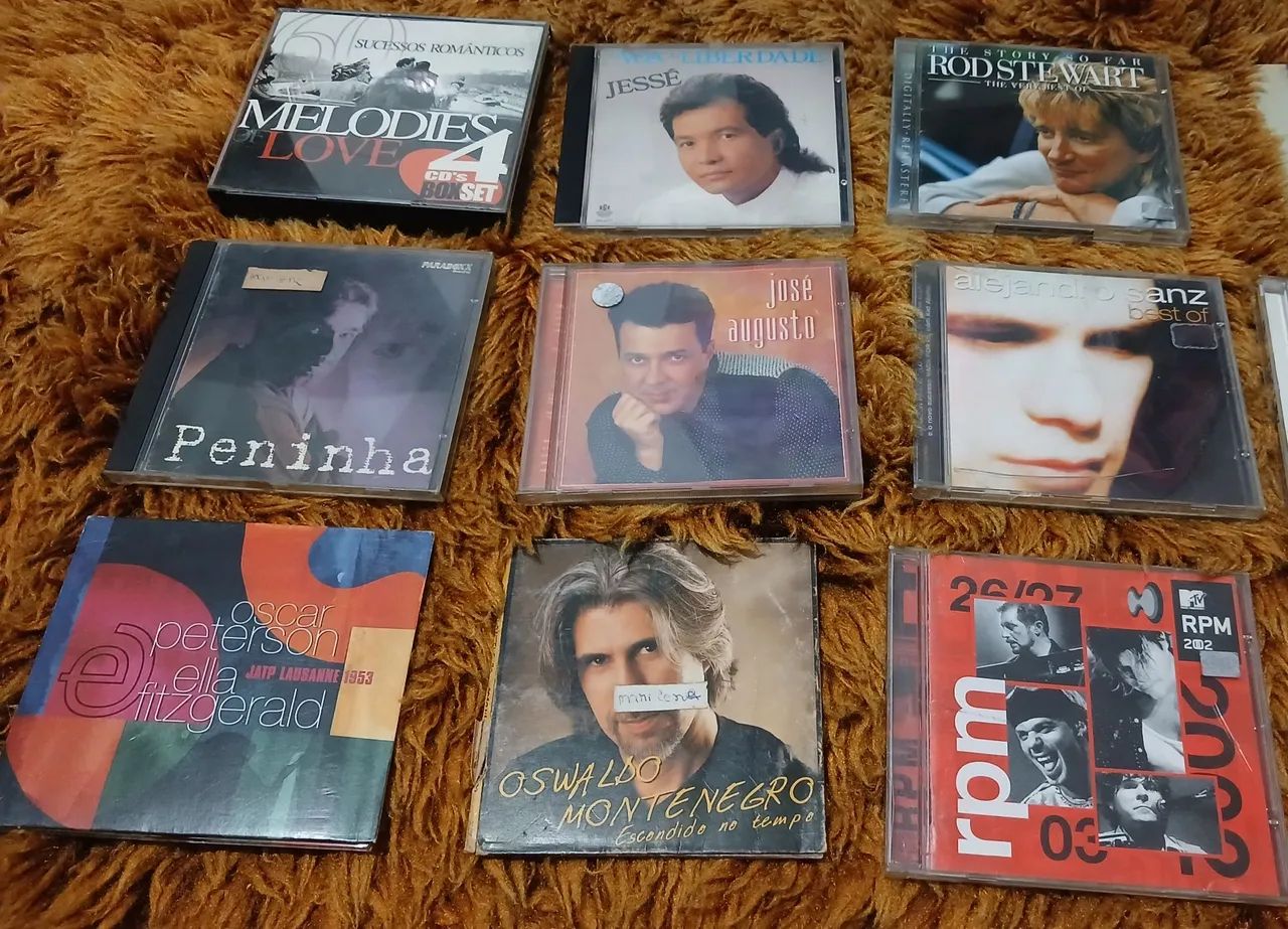 CDs ORIGINAIS - 12 cds