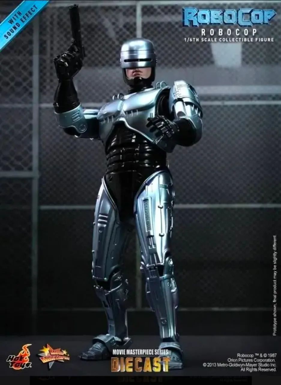 Hot toys robocop diecast - Foto 3